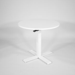 Toimistokalusteet, One R kaasujousipöytä ja muut pienet sähköpöydät myy Oulun Yrityskalusto Oy.