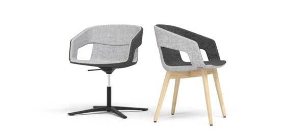 Narbutas Twist&Sit Soft lounge tuoli ja aulakalusteet myy Oulun Yrityskalusto Oy.