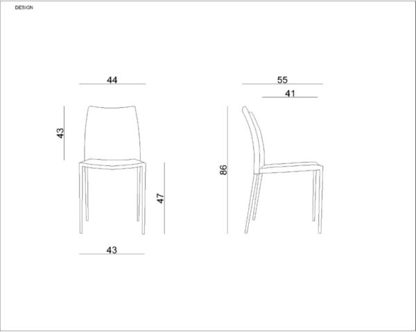 Design asiakastuoli ja muut tuolit heti mukaan Yrityskalustosta.
