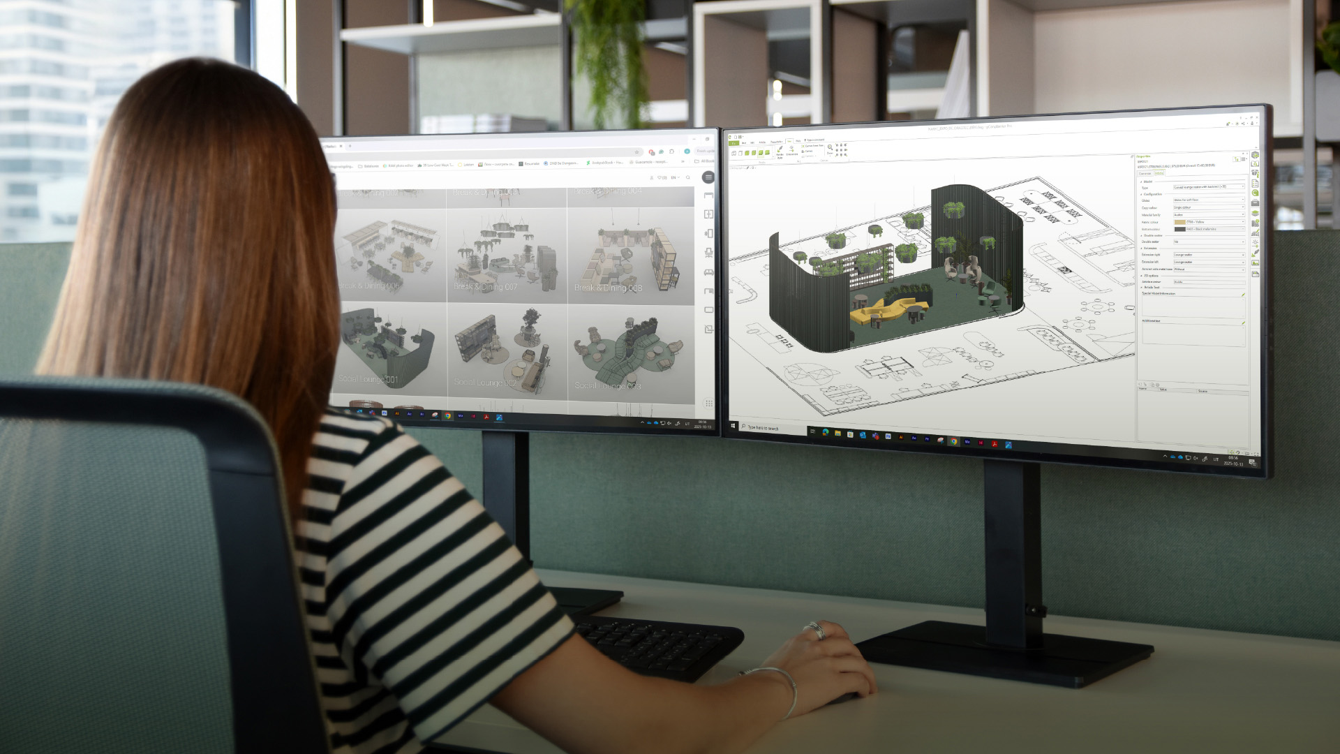Yrityskalusto suunnittelu Narbutas suunnittelee toimivia kalusteita, jotta asiakkaalle saadaan toimiva toimisto.
