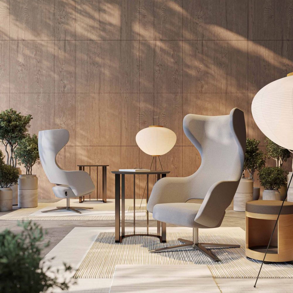 Sandie korkeaselkänojainen nojatuoli - Image 3