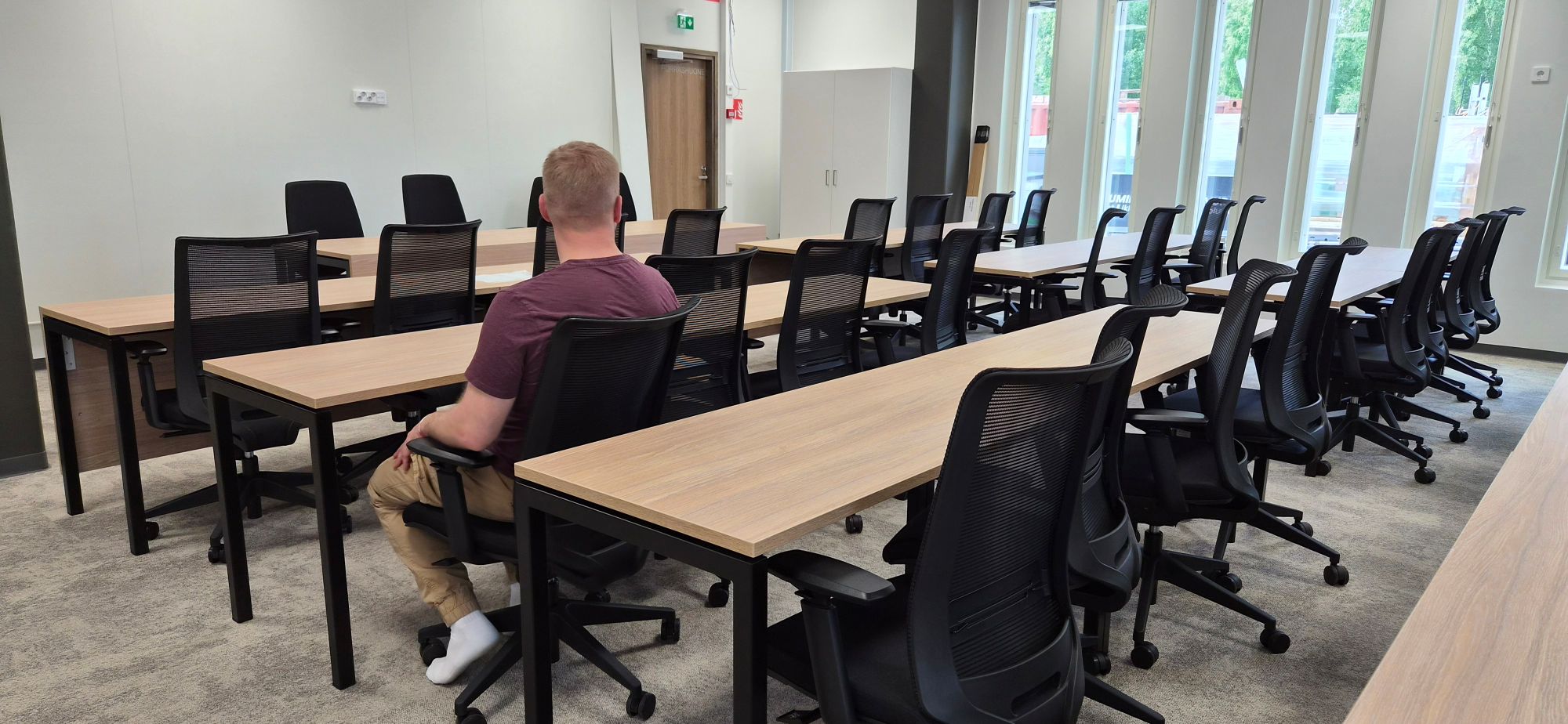 Valtuustosali ennen