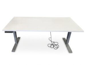 Sähkösäätöinen työpöytä 80 x 160 cm, käytetty